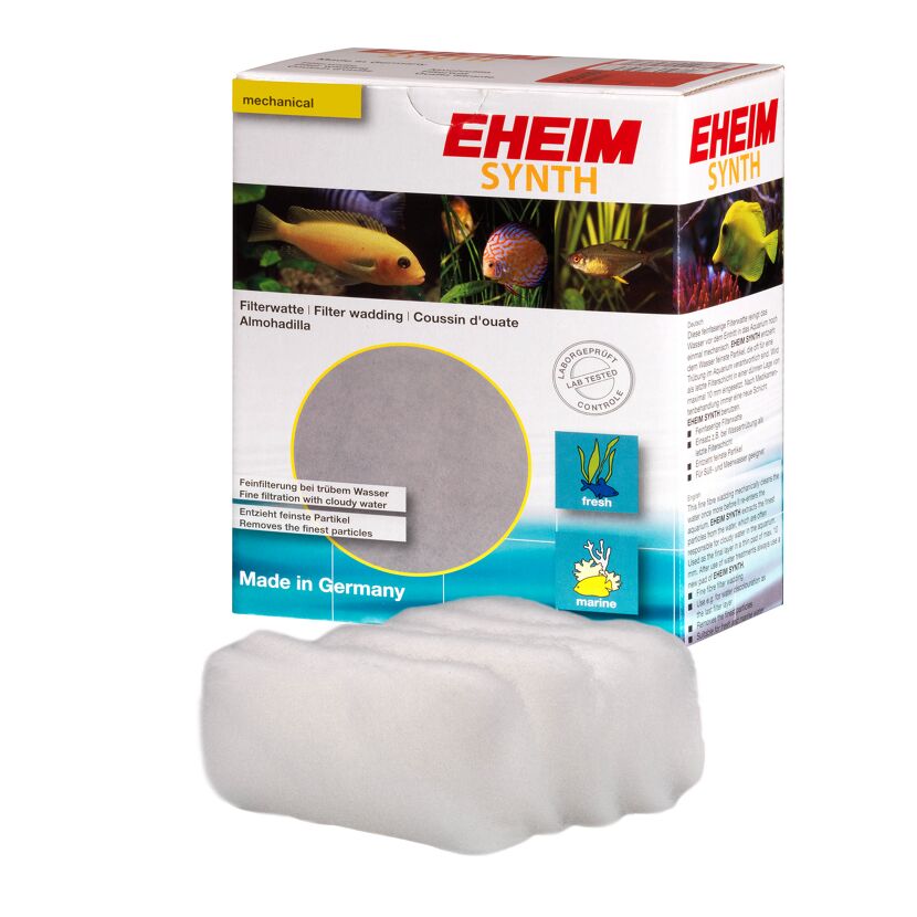 Eheim Synth Filterwatte und Verpackung
