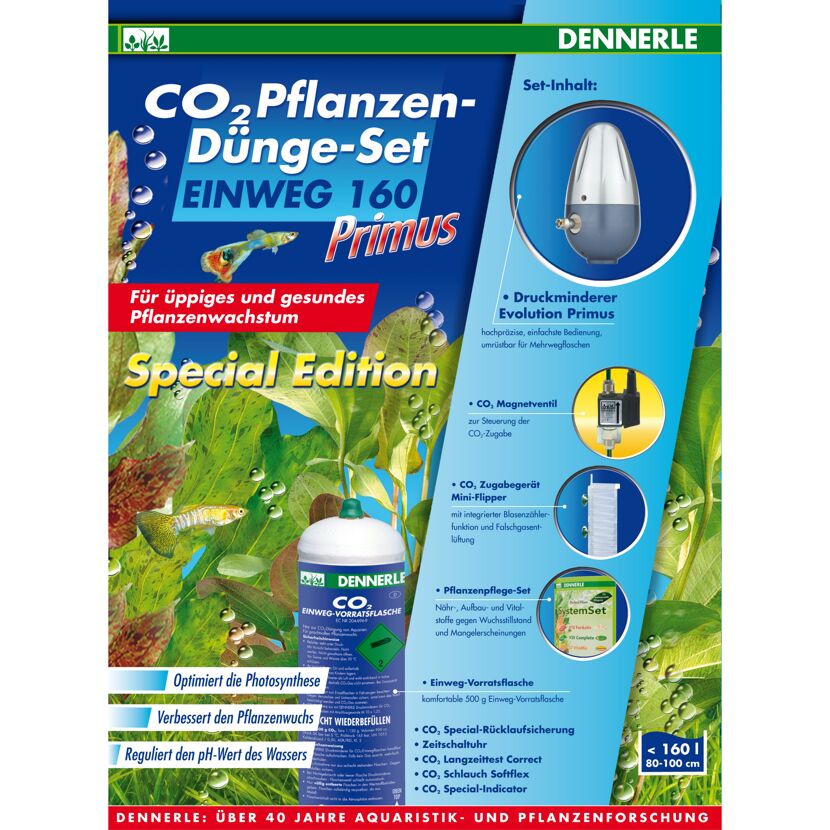 CO2 Pflanzen-Sünge-Set Primus