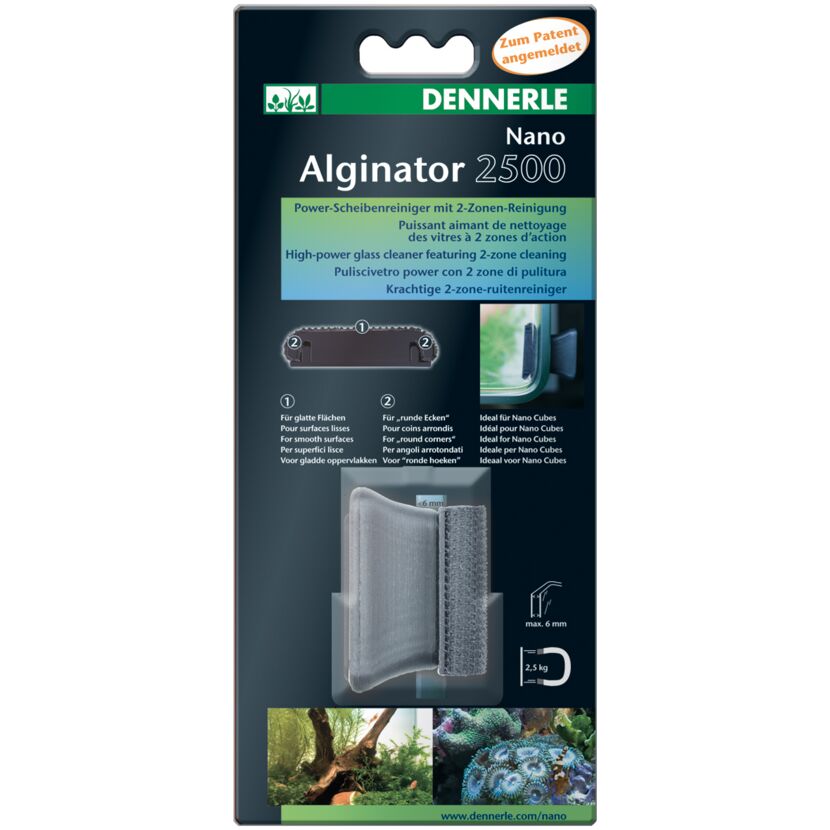 Scheibenreiniger "Nano" Alginator 2500 schwarz
