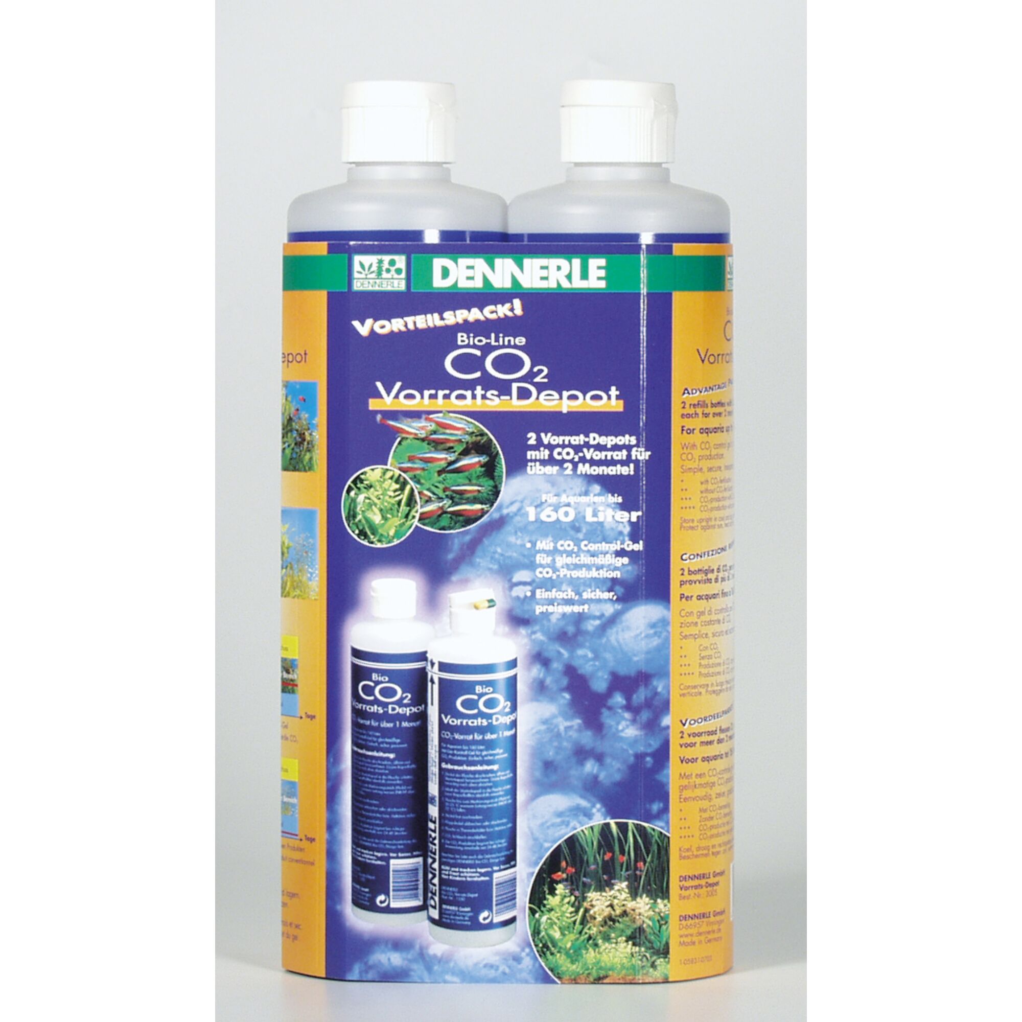 Dennerle CO2 Vorrats-Depot 2er Pack