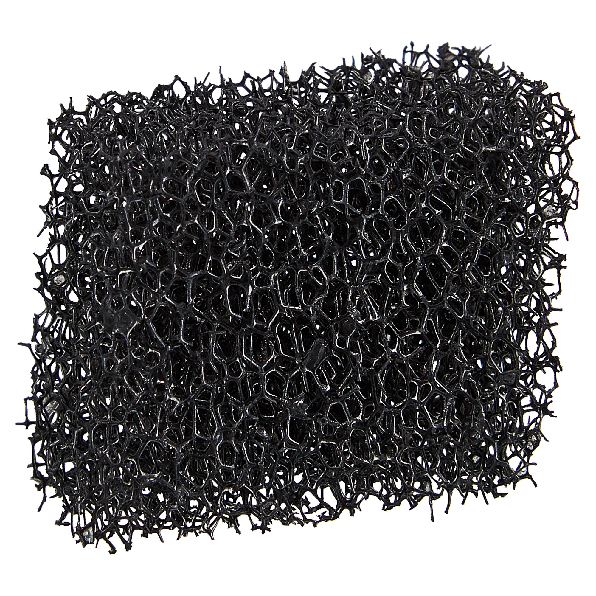 Schwarzer Aktivkohleschwamm