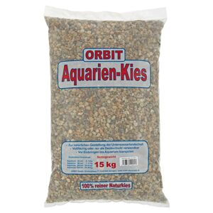 Aquarien-Kies Naturkies grau/braun Ø 4 - 8 mm 15 kg