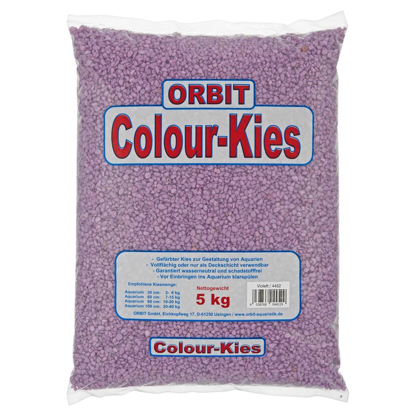 Farbkies Aquarium violett 5 kg
