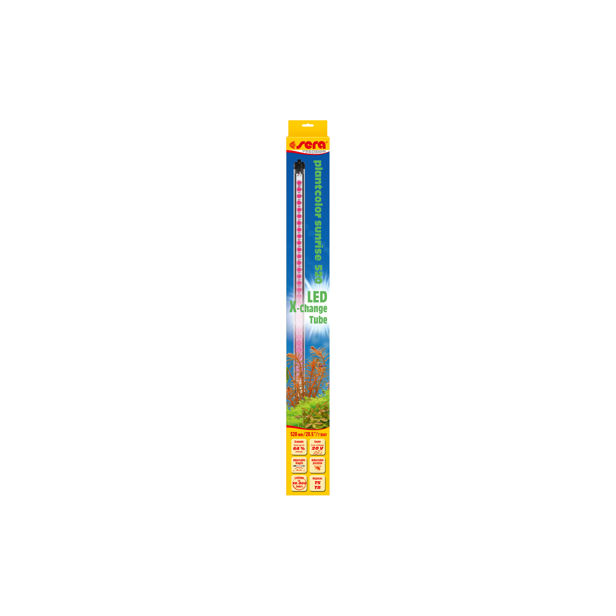 LED-Aquarienleuchte "Precision" Plantcolor Sunrise 520 7 W + product picture