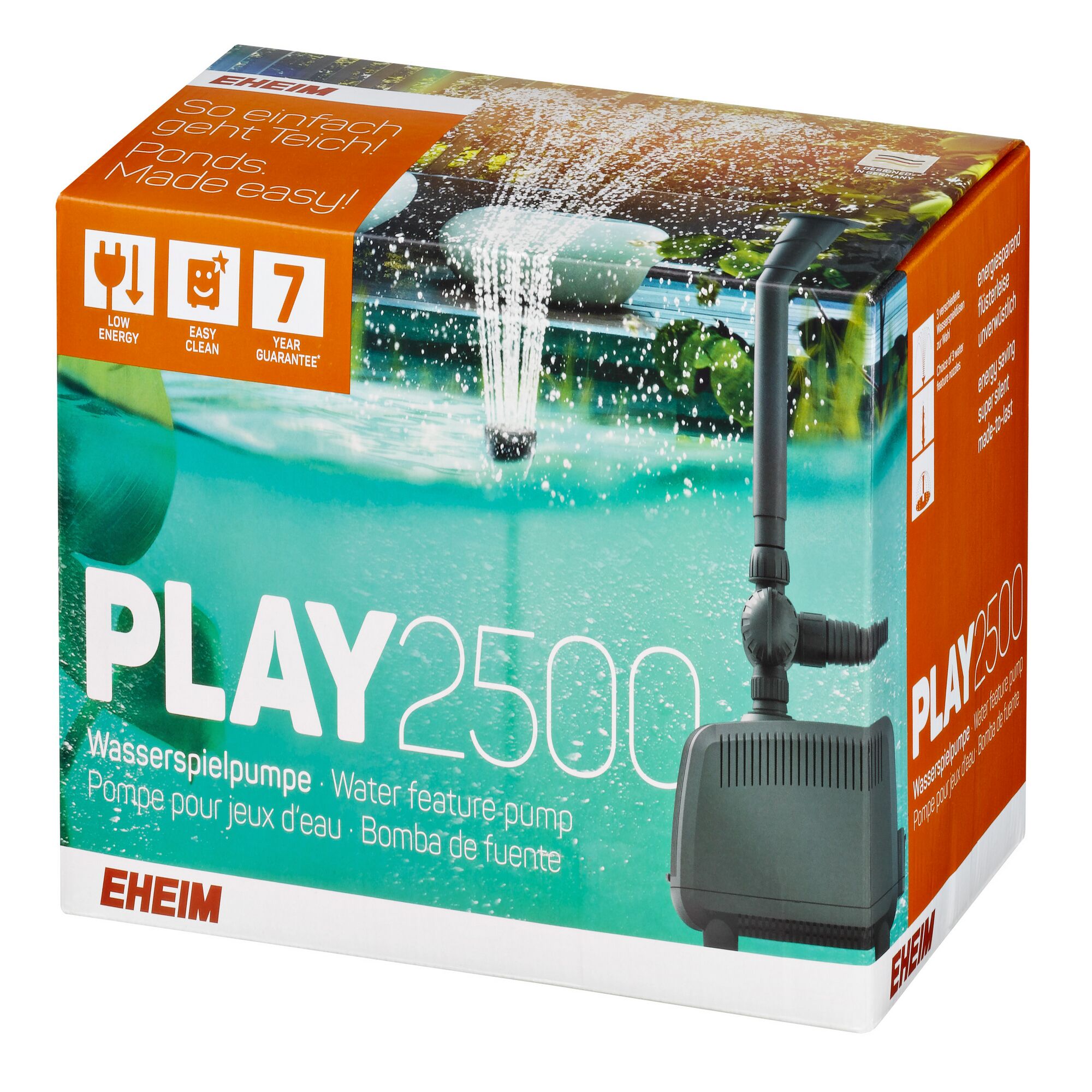 EHEIM PLAY2500 Wasserspielpumpe im Teich