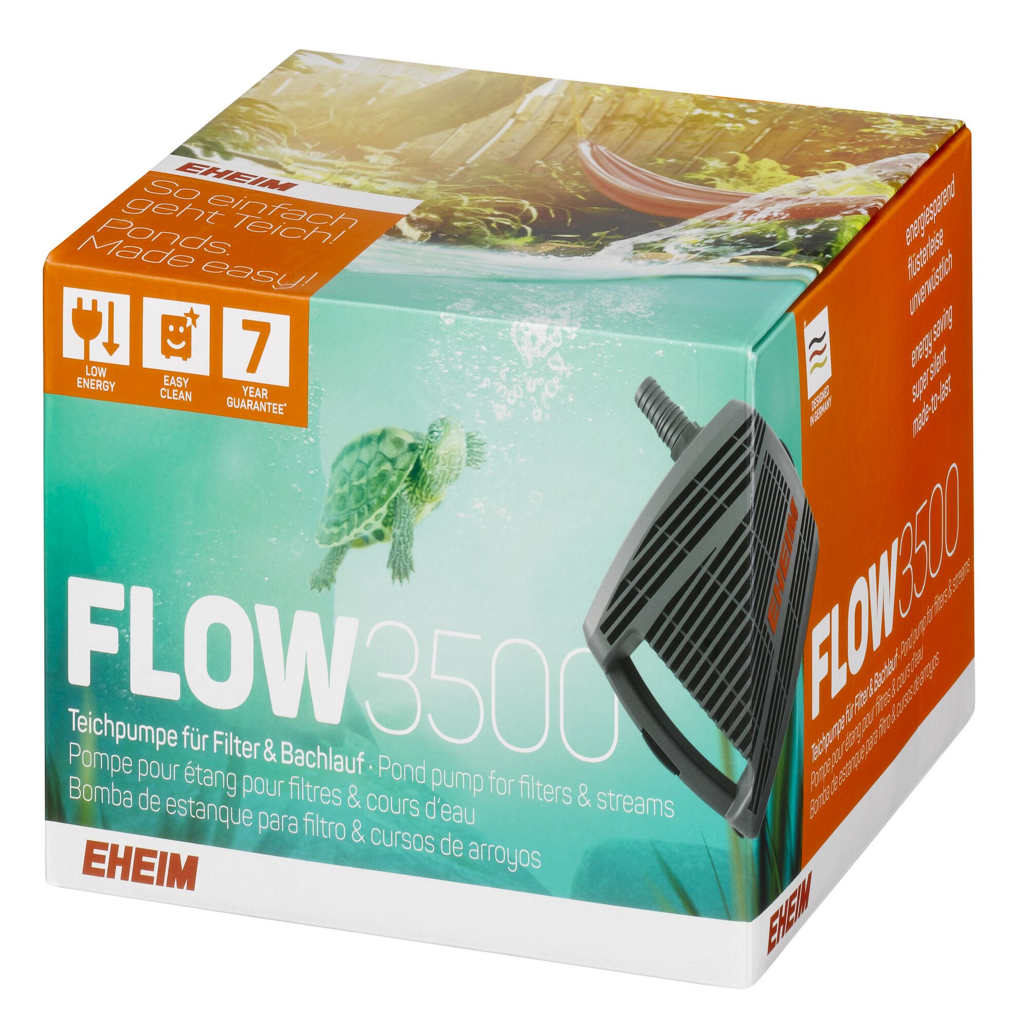 EHEIM FLOW 3500 Teichpumpe im Karton