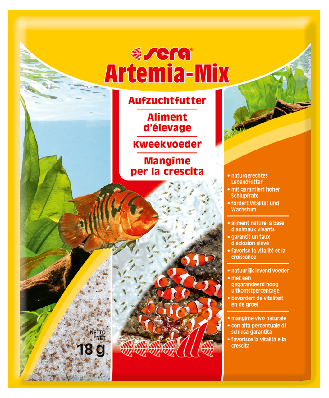 Aufzuchtfutter Artemia-Mix 18 g + product picture