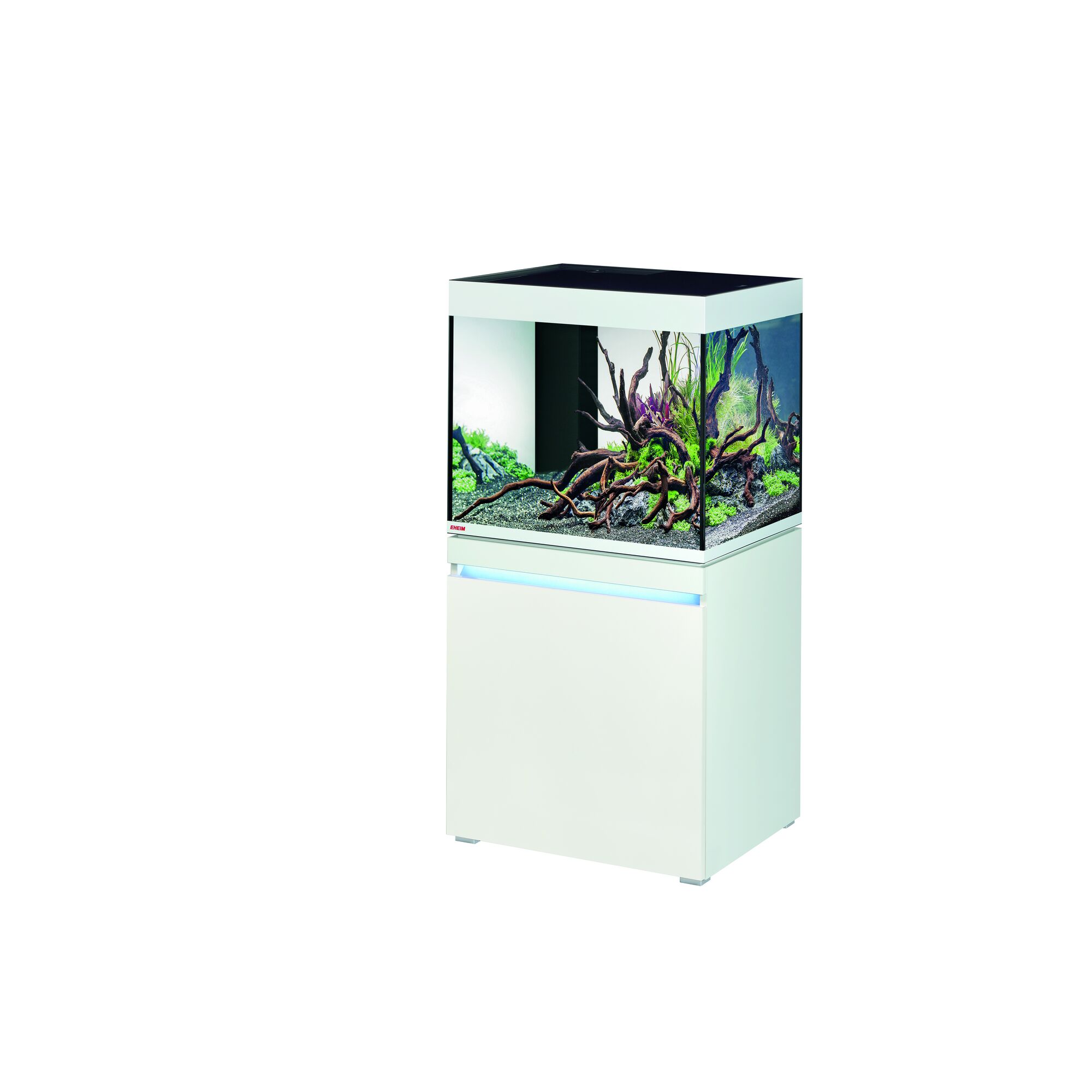Weißes Aquarium EHEIM incpiria 230 alpin