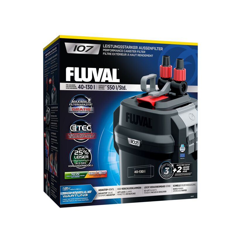 Fluval 107 Außenfilter für Aquarien