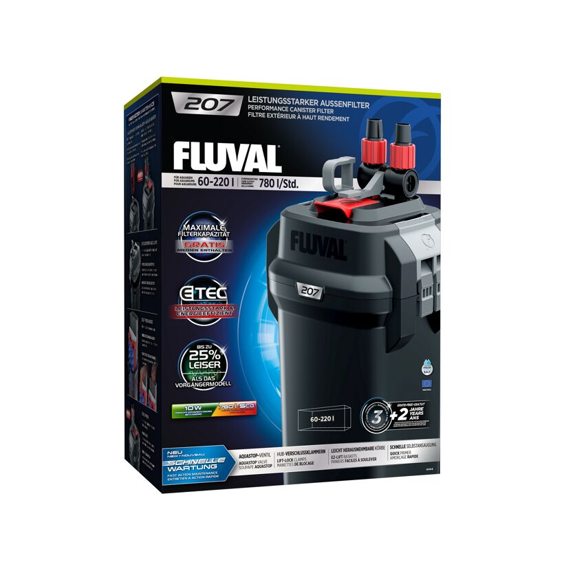 Fluval 207 Außenfilter für Aquarien