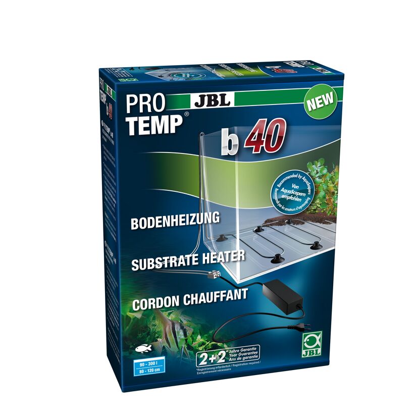 JBL ProTemp b40 Bodenheizung für Aquarien