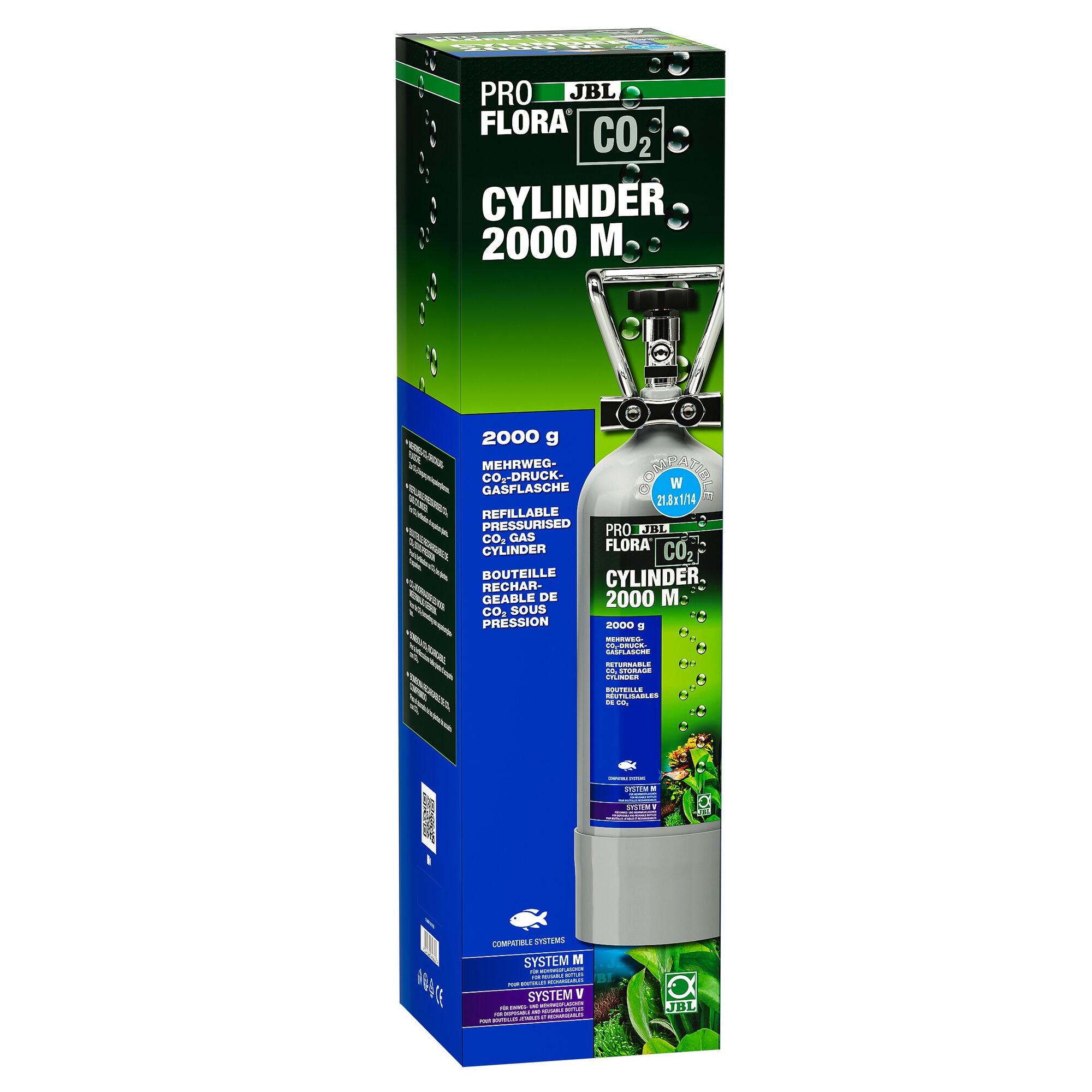 JBL ProFlora CO2-Flasche 2000 M