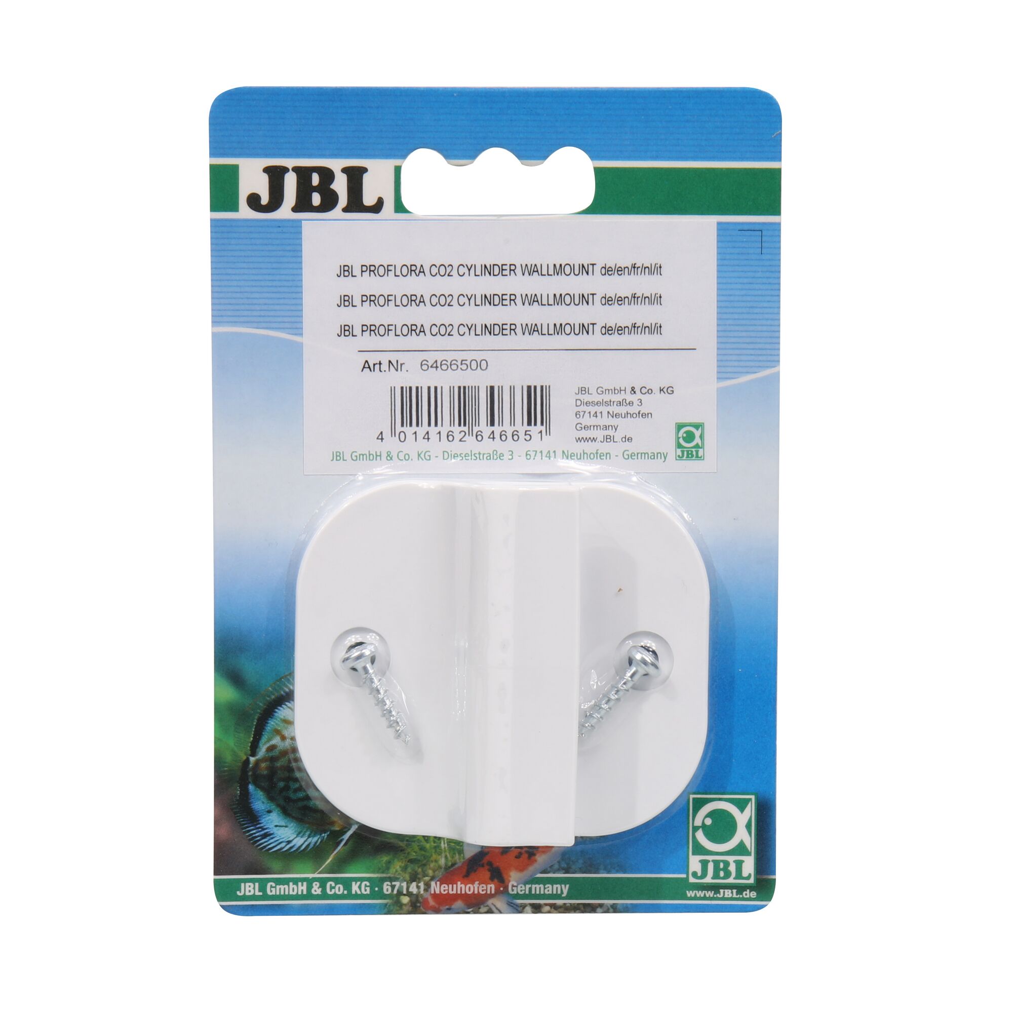 JBL ProFlora CO2 Wandhalterung in Verkaufsverpackung