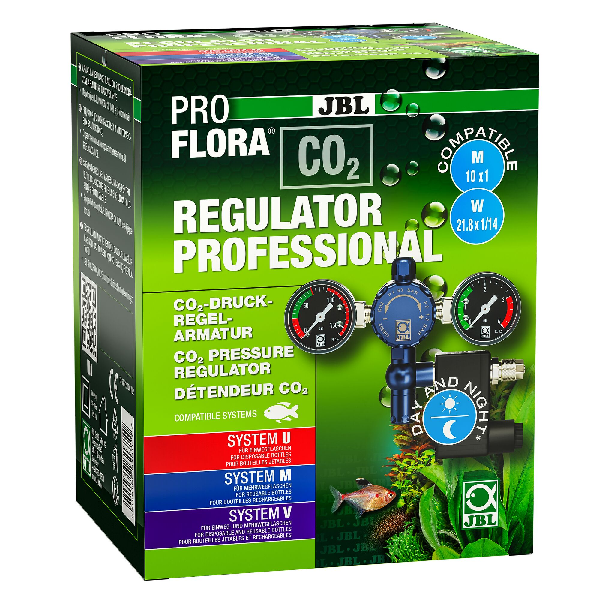 JBL ProFlora CO2 Druckregler professional