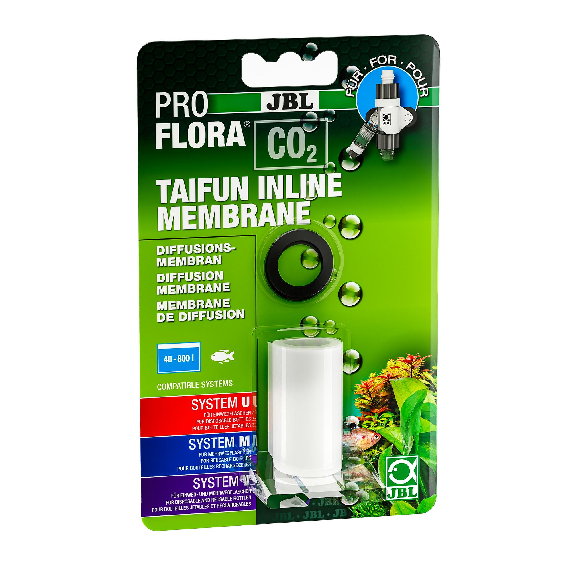 JBL ProFlora CO2 Taifun Inline Membrane