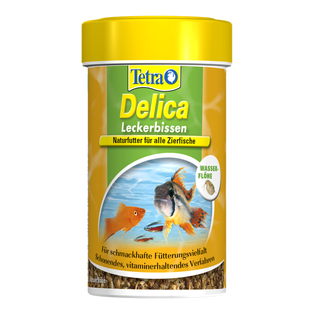 Fischfutter "Delica Leckerbissen" 100 ml Wasserflöhe + product picture
