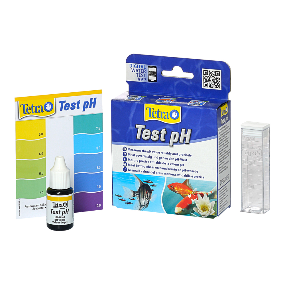 Wassertest pH 10 ml + product picture
