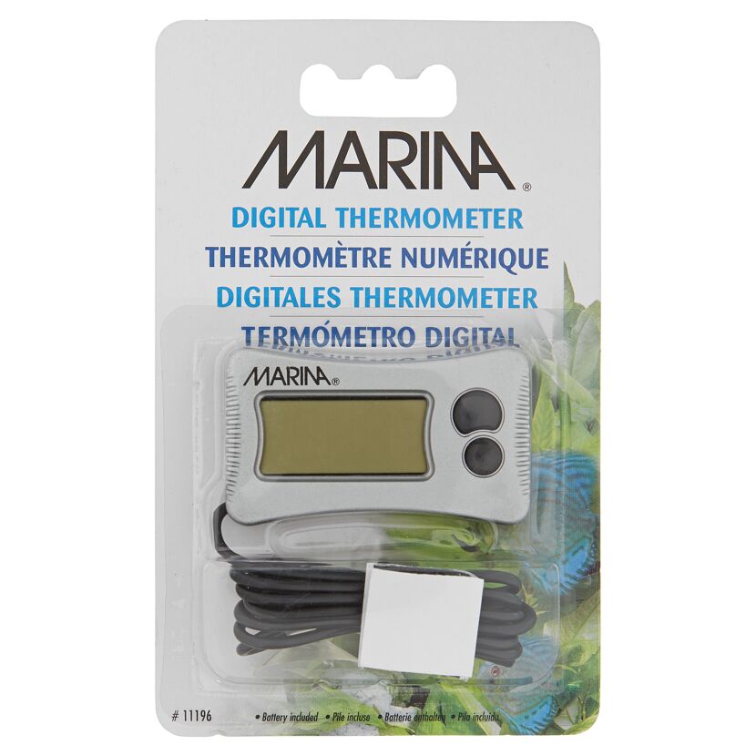 Digitales Thermometer für Aquarien und Terrarien