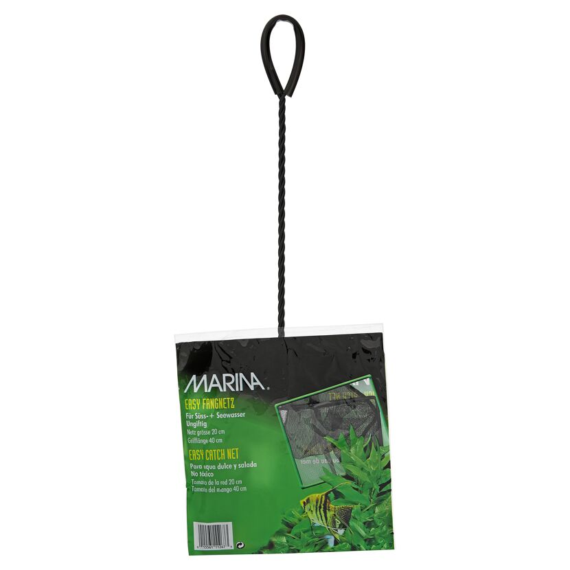 Fischnetz Nylon schwarz Netzgröße 20 cm