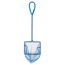 Fischnetz Nylon blau Netzgröße 10 cm