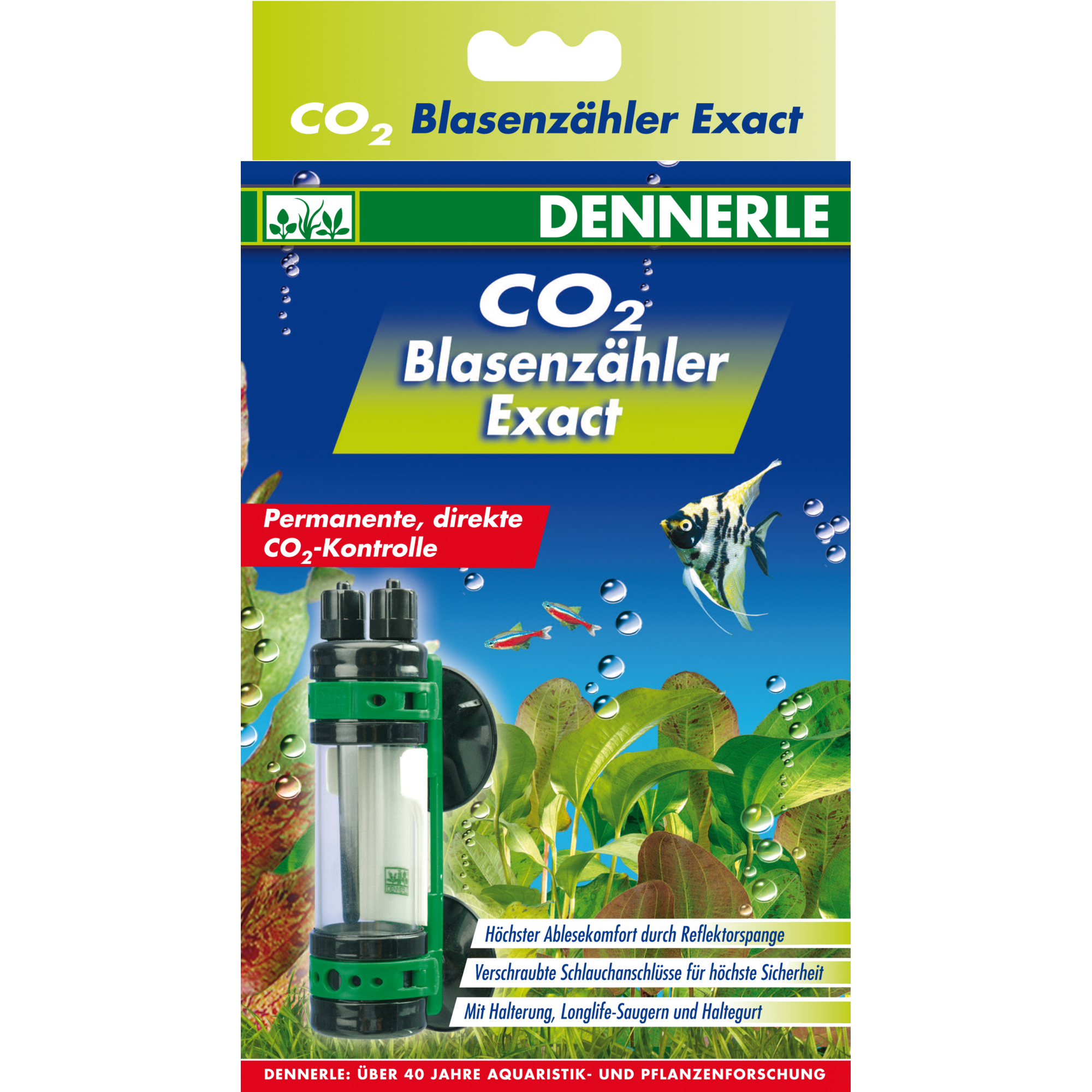 CO2 Blasenzähler Exact + product picture