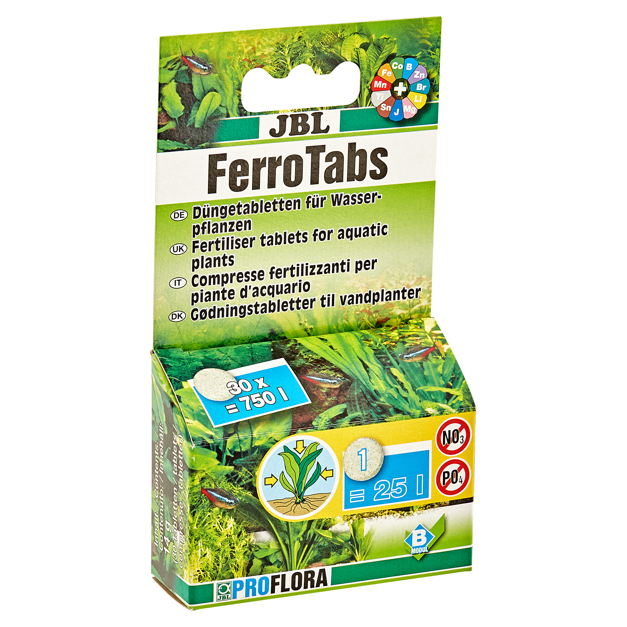 Düngetabletten "FerroTabs" Pro Flora 30 Stück + product picture