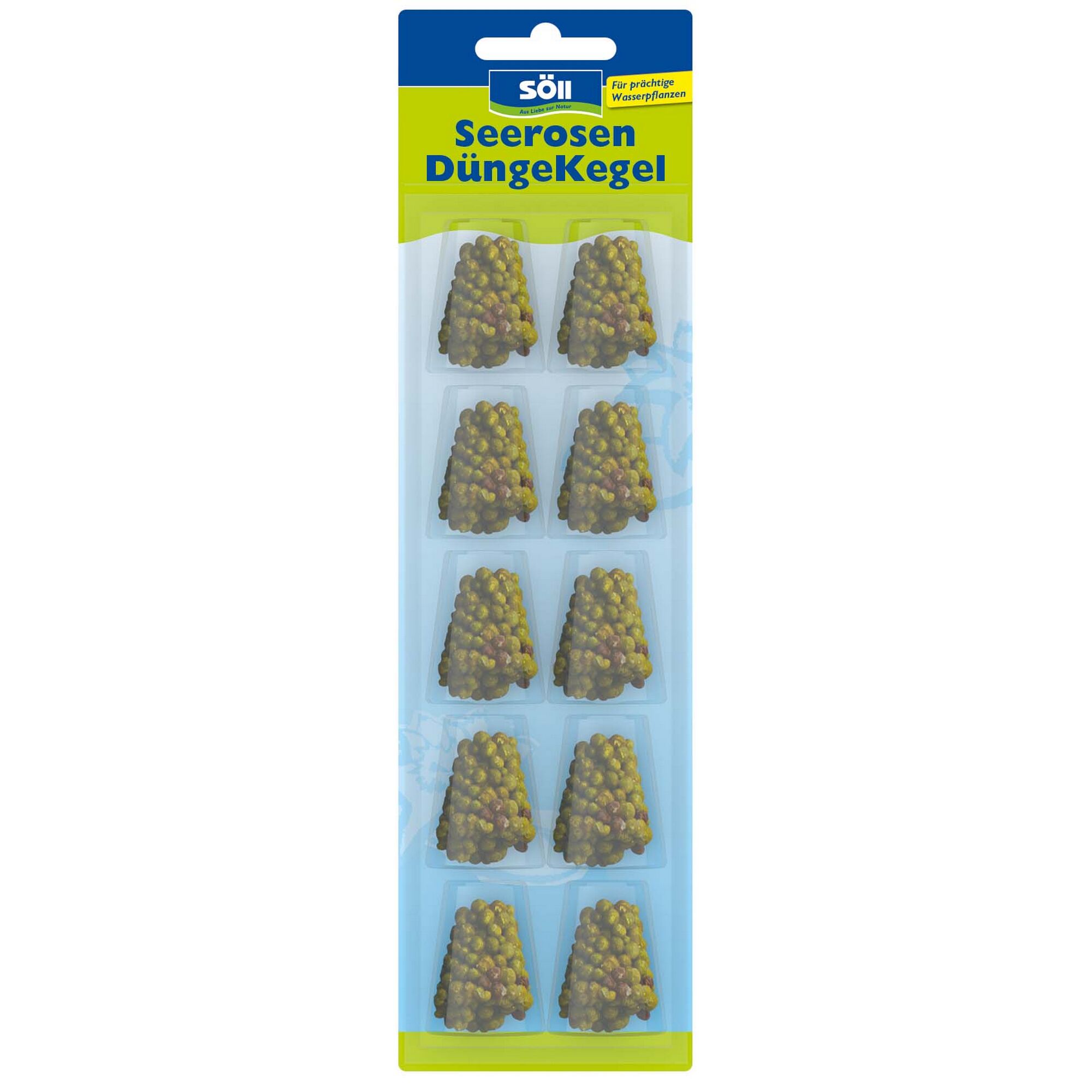 Söll Seerosen Düngerkegel, 10 Stück in Verpackung