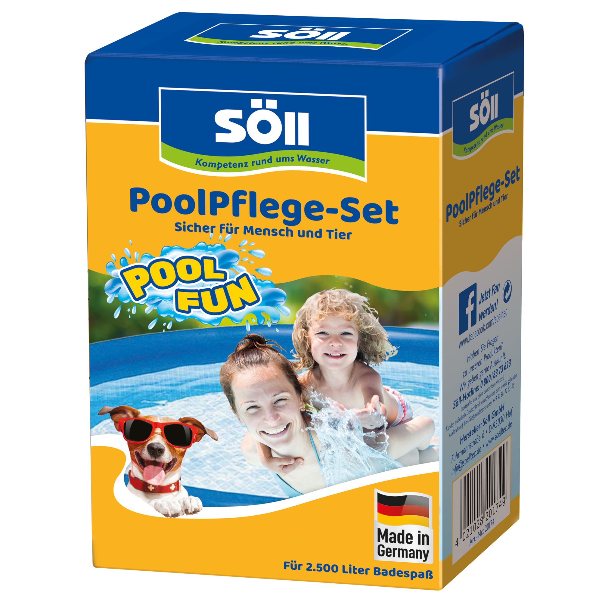 Söll Poolpflege-Set für 2.500 Liter Badespaß