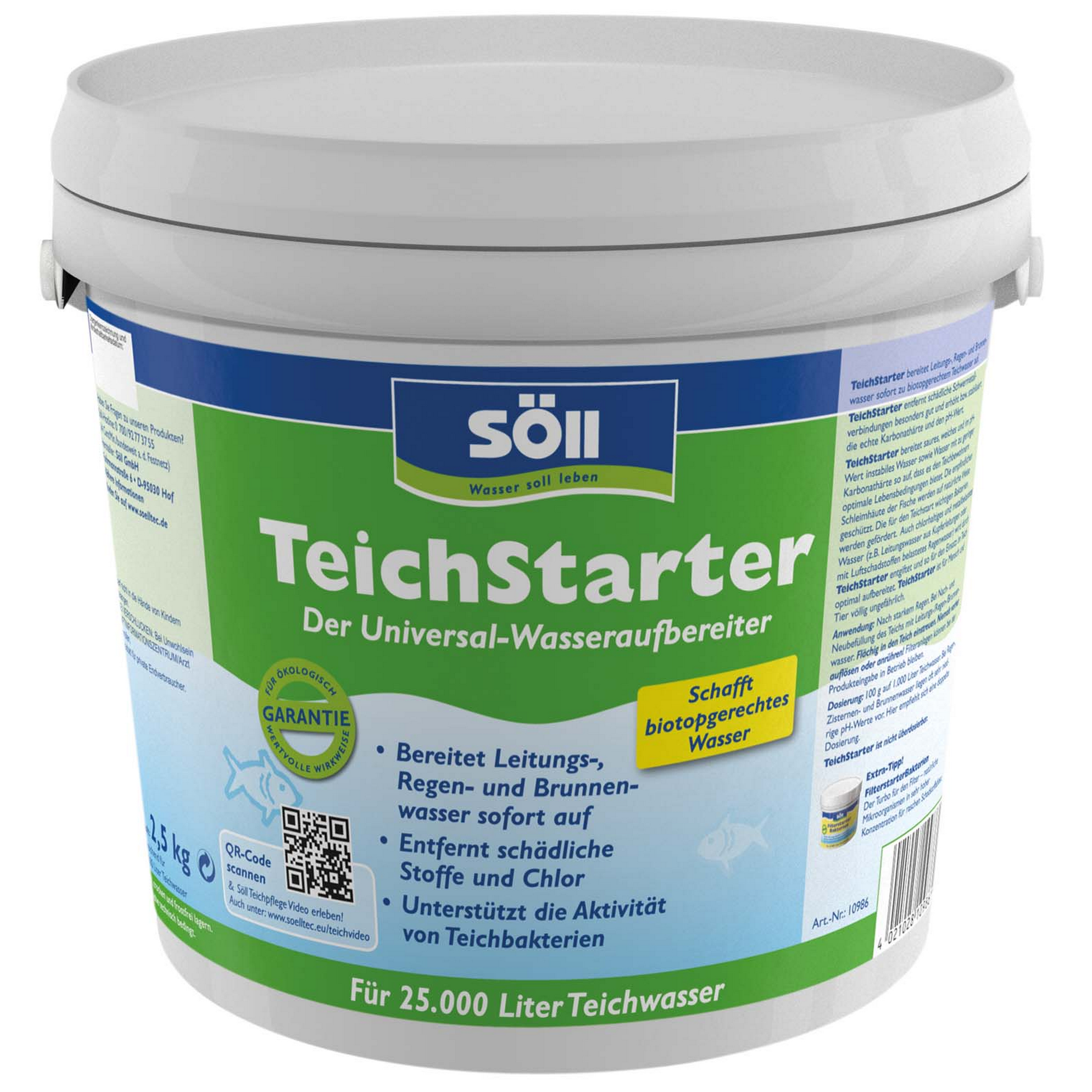 TeichStarter 2,5 kg + product picture