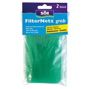 Filter-Netz grob grün 2 Stück