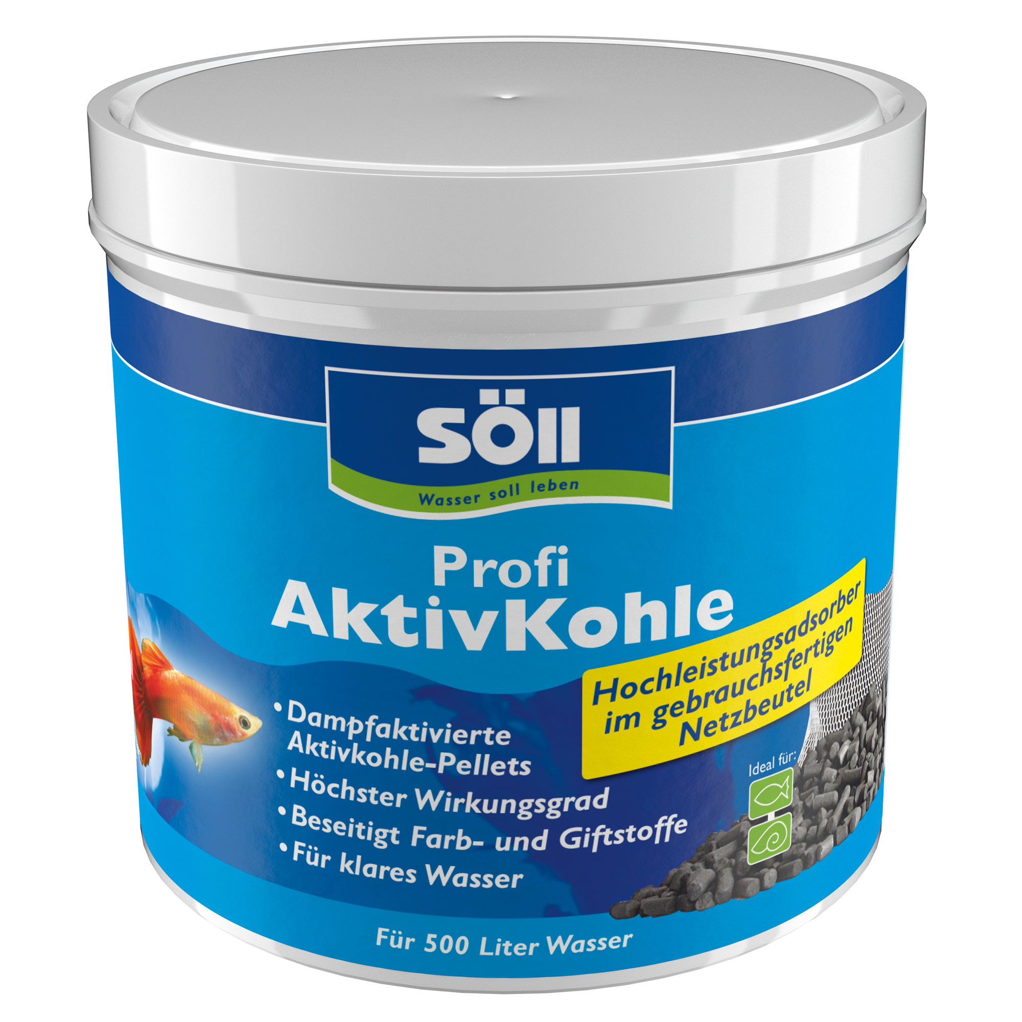 Profi AktivKohle 500 ml + product picture