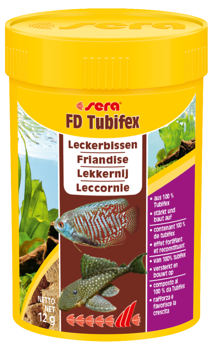 Fischfutter "FD Tubifex" Powersnack 12 g + product picture