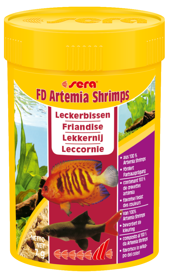 Fischfutter "FD Artemia Shrimps" 7 g + product picture