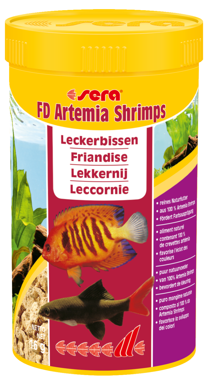 Fischfutter "FD Artemia Shrimps" 16 g + product picture