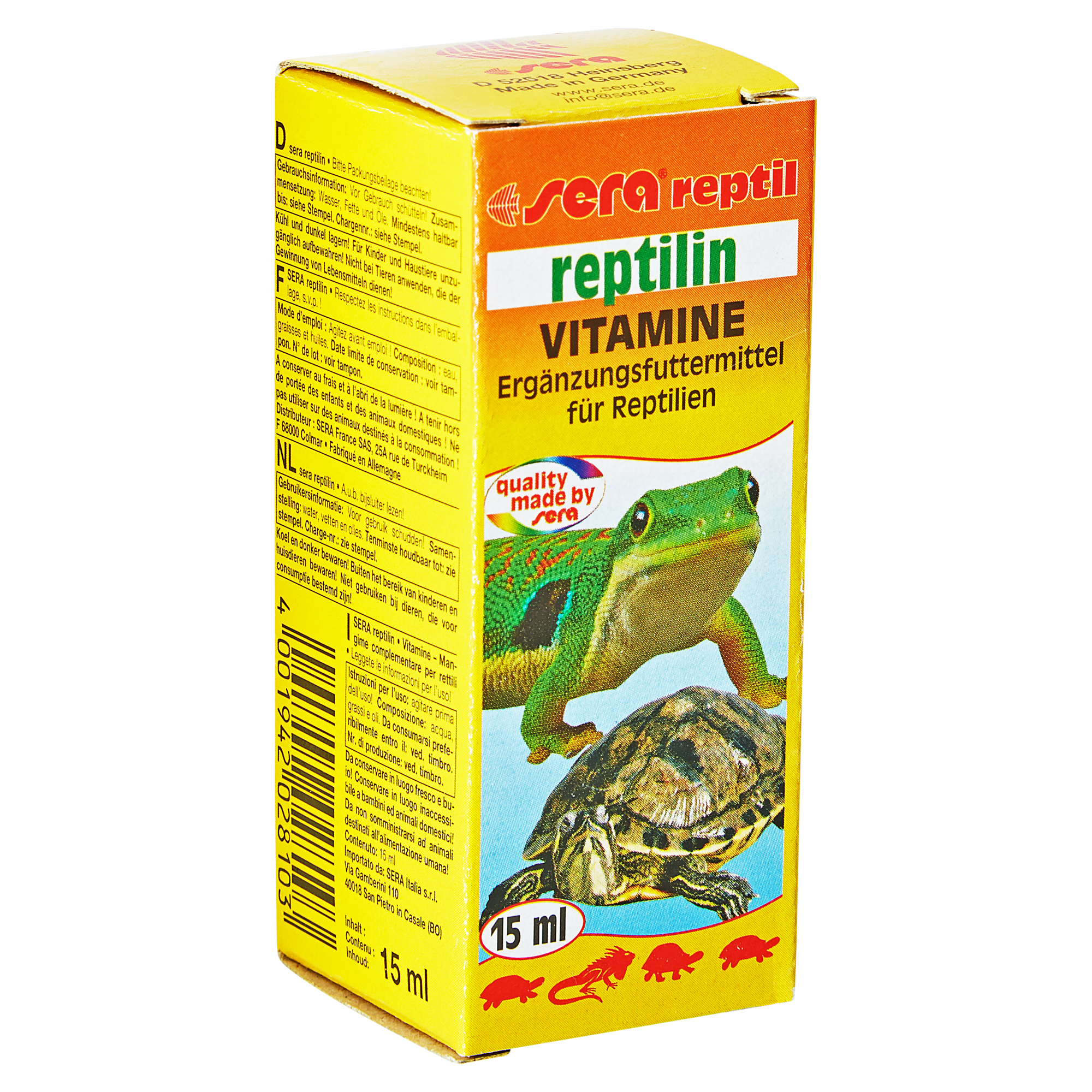 Ergänzungsfuttermittel "Reptil" Reptilin 15 ml + product picture