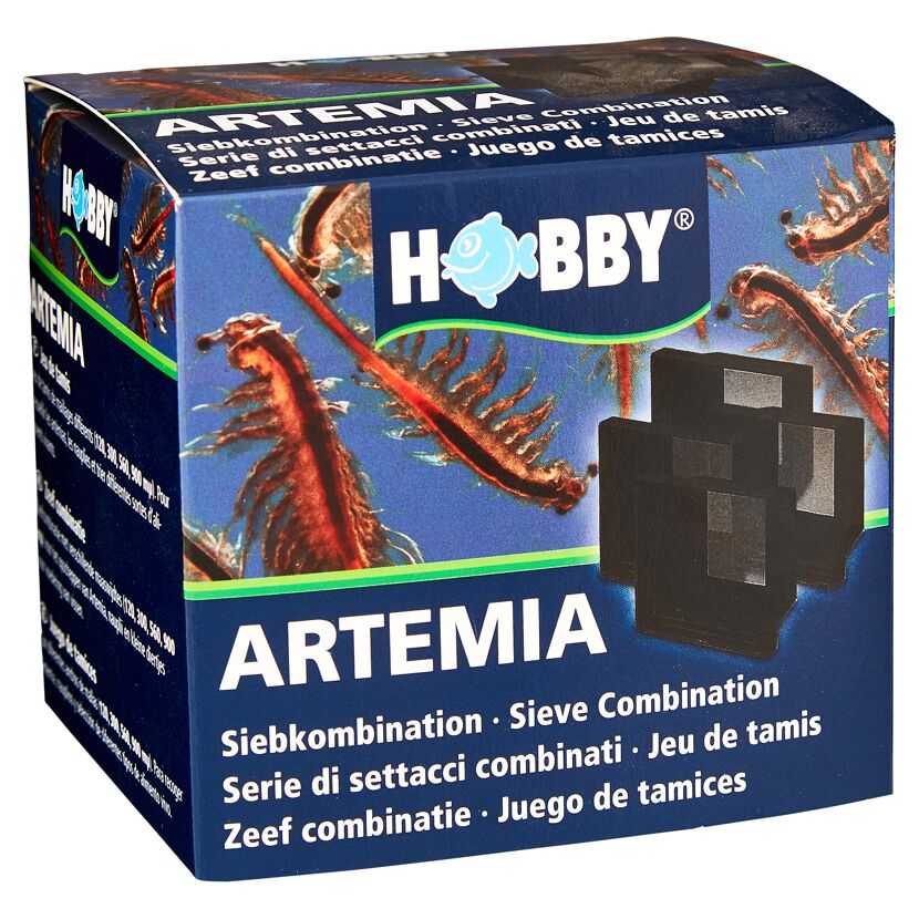 Hobby Artemia Siebkombination viereckig schwarz