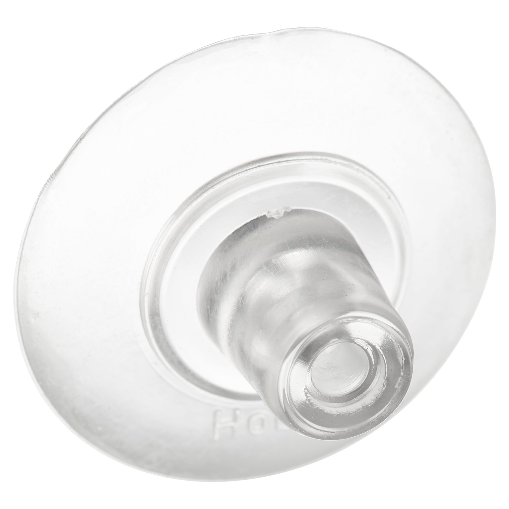 Durchsichtiger Lochsauger