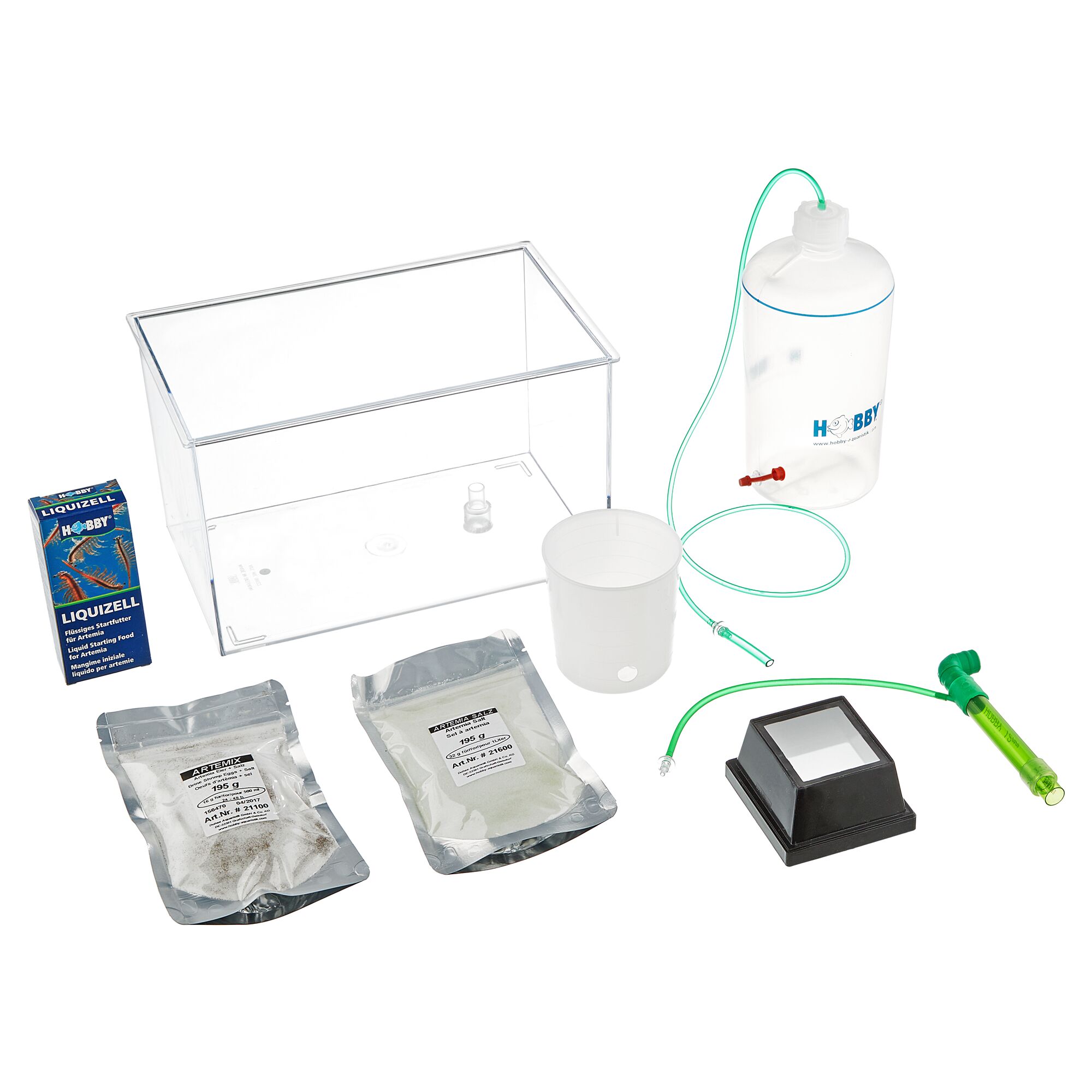 7-teiliges Artemia-Aufzucht-Set