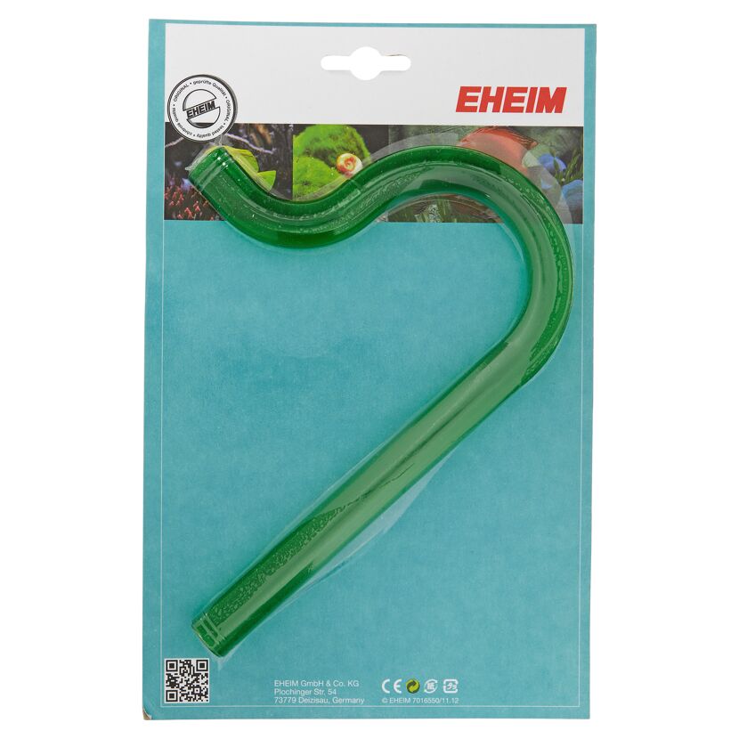 EHEIM Auslaufbogen für Aquarienfilter in grün.