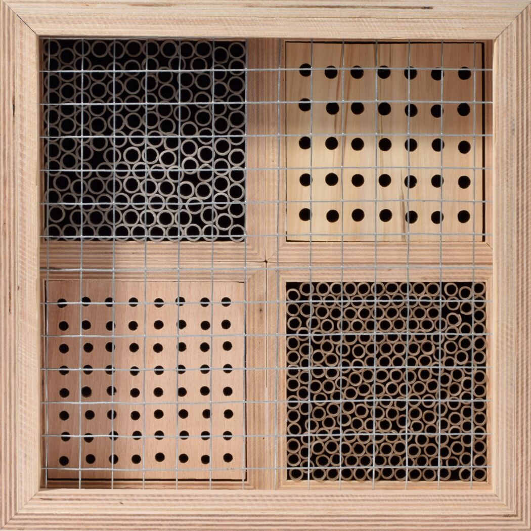 Wildbienenrahmen    4 Bloecke