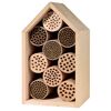 Wildbienennisthilfen Holz und Papier
