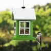 Vogelhäuschen Mia mit Vogel