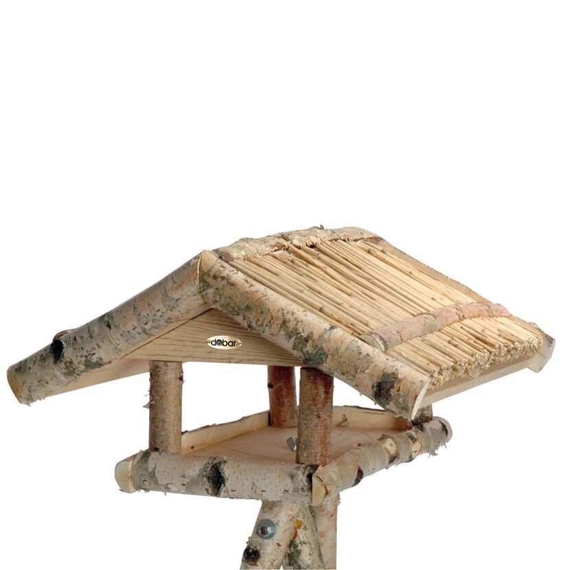 Vogelfutterhaus mit Ständer 50 x 105 x 53 cm