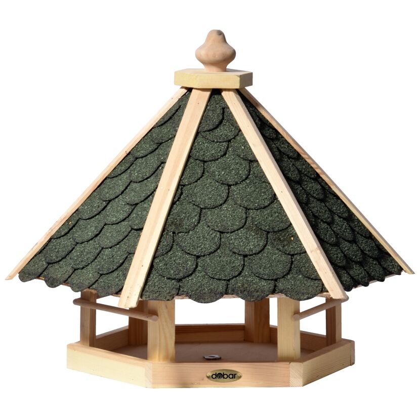Vogelfutterhaus mit Bitumen 51 x 41 x 45 cm