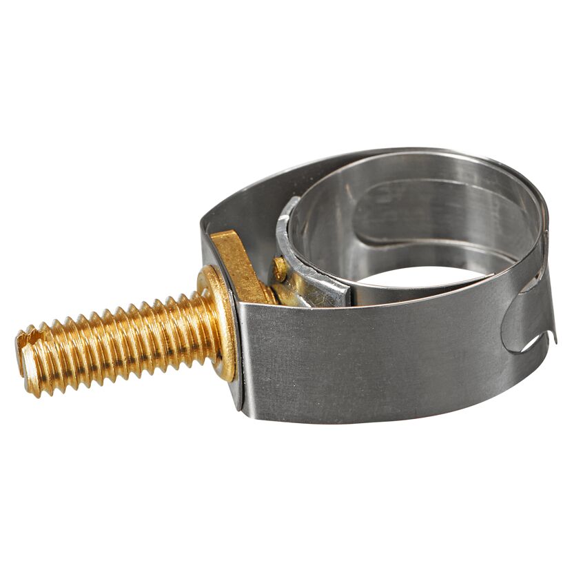 Metallschlauchklemme mit Schraube