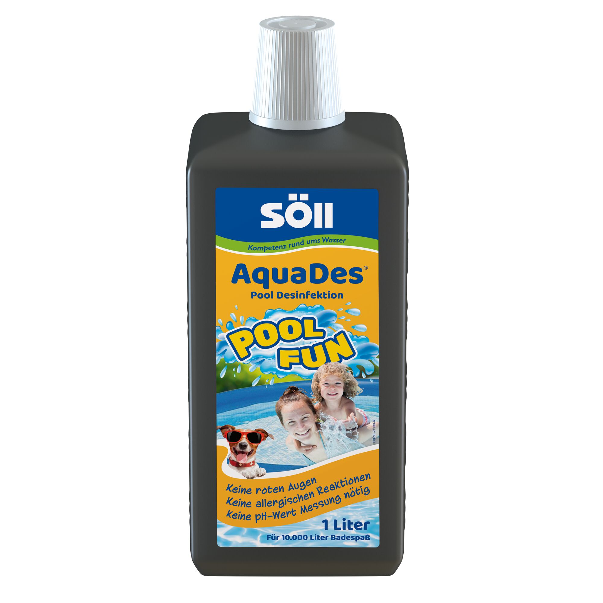 Söll AquaDes Pooldesinfektion 1 Liter Flasche