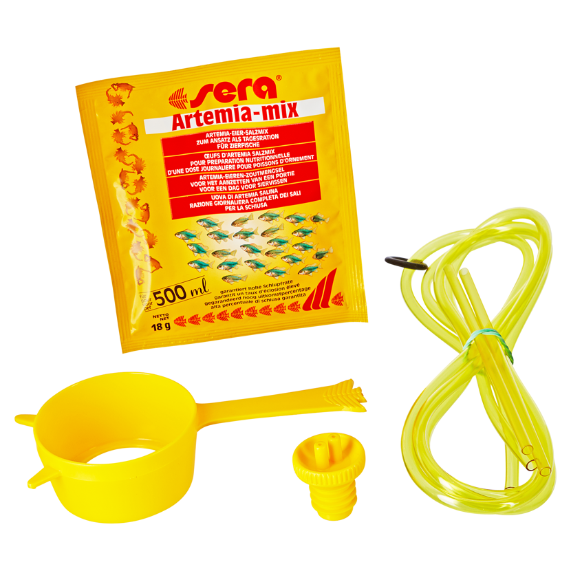 sera Artemia-mix Brutset mit Zubehör