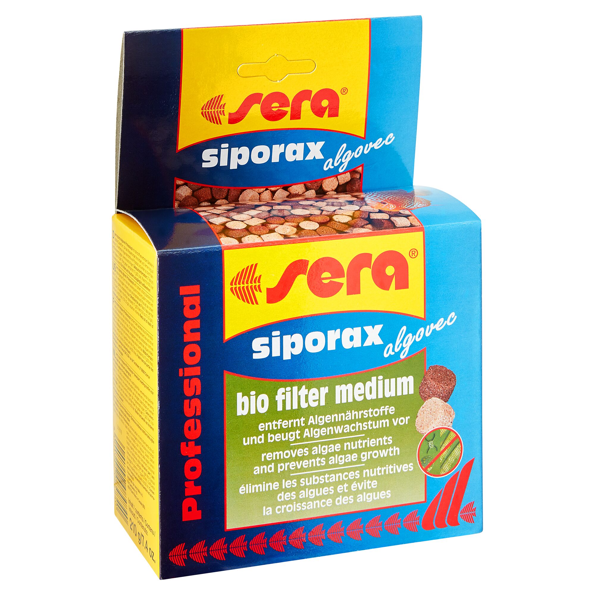 sera siporax algovec Bio-Filtermedium