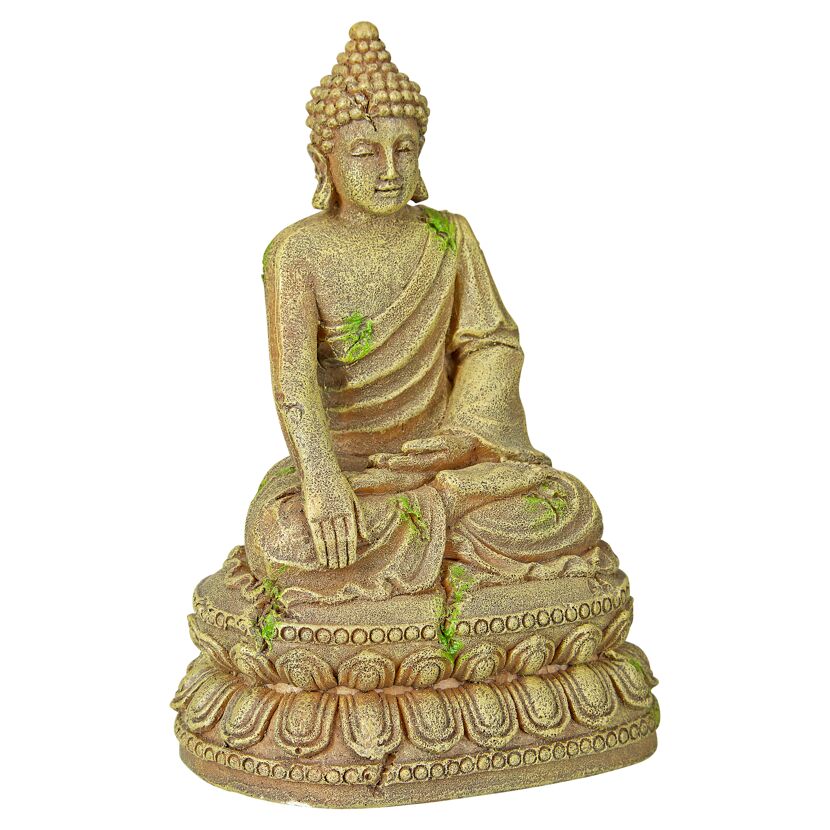 Aquariendekoration Bayon-Buddha 11 x 15,5 x 9 cm