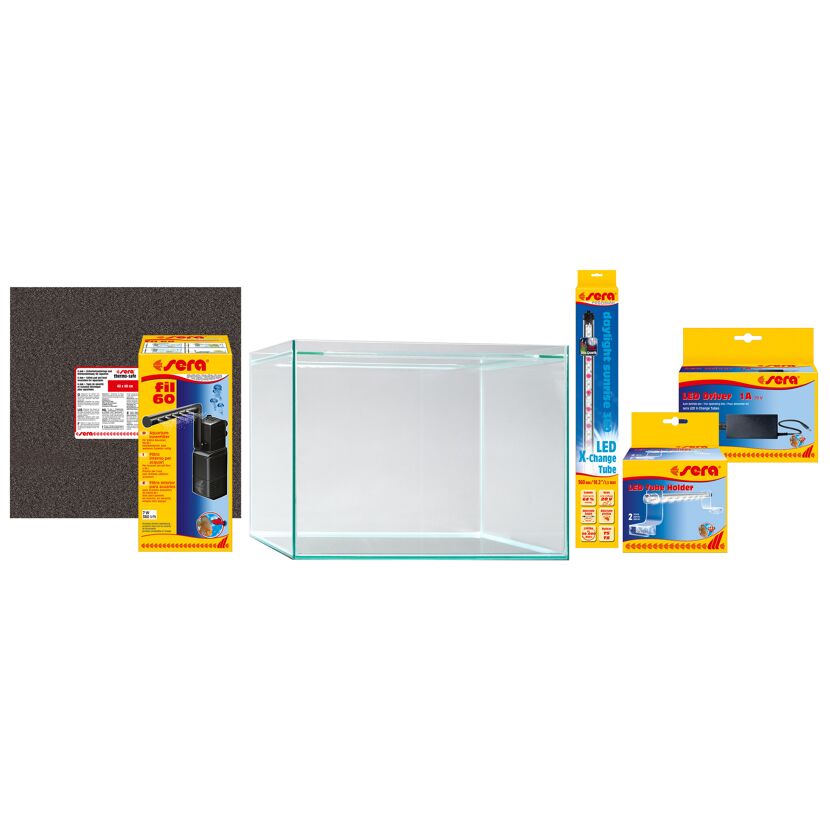 sera Scaper Cube 48 Liter mit Zubehör